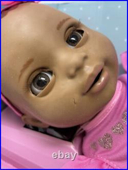 Luvabella Newborn Interactive Doll Sounds Movement Spin Master Lifelike Baby