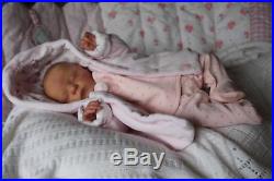 Luxe By Cassie Brace A Newborn Reborn Fake Baby Girl Doll Esme