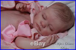 MADE to ORDER Reborn ELIZABETH ooak fake baby lifelike vinyl art ARTIST doll NEW