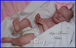 MADE to ORDER Reborn ELIZABETH ooak fake baby lifelike vinyl art ARTIST doll NEW