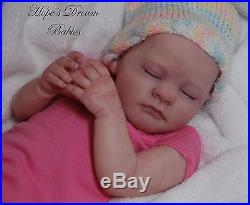 MADE to ORDER Reborn ELIZABETH ooak fake baby lifelike vinyl art ARTIST doll NEW