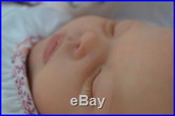 MARIAN ROSS Reborn Newborn Baby Girl Doll TIA BONNIE SIEBEN Limited Edition