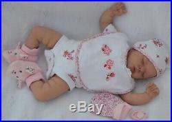 MARIAN ROSS Reborn Newborn Baby Girl Doll TIA BONNIE SIEBEN Limited Edition