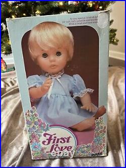 MARX 1979 FIRST LOVE BABY DOLL NIB Minor Dress Fault MINTY DOLL Hard To Find MARX 1979 FIRST LOVE BABY DOLL NIB Minor Dress Fault MINTY DOLL Hard To Find