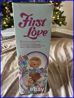 MARX 1979 FIRST LOVE BABY DOLL NIB Minor Dress Fault MINTY DOLL Hard To Find MARX 1979 FIRST LOVE BABY DOLL NIB Minor Dress Fault MINTY DOLL Hard To Find