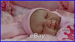 Michelle Fagan Reborn Baby Girl Doll With Cute Tongue Detail Great Bargain Price