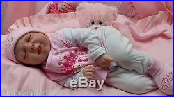 Michelle Fagan Reborn Baby Girl Doll With Cute Tongue Detail Great Bargain Price