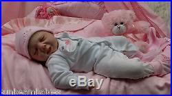 Michelle Fagan Reborn Baby Girl Doll With Cute Tongue Detail Great Bargain Price