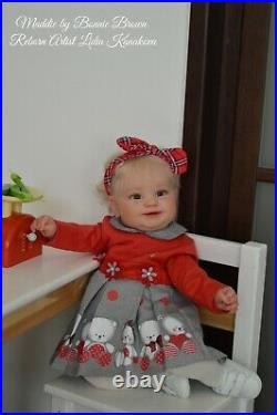 Maddie by Bonnie Brown reborn baby doll with certificate of authenticity Maddie by Bonnie Brown reborn baby doll with certificate of authenticity