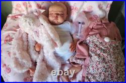 Maggie By Cindy Musgrove Reborn Baby Doll With Cloth Body And Belly Plate