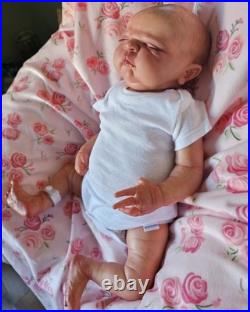 Maggie By Cindy Musgrove Reborn Baby Doll With Cloth Body And Belly Plate