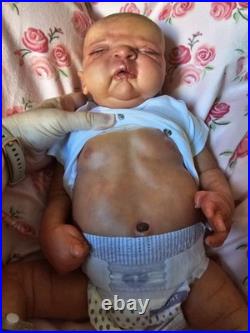 Maggie By Cindy Musgrove Reborn Baby Doll With Cloth Body And Belly Plate