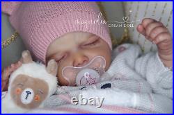 Magnolia Dream Doll Reborn baby girl Cayle by Olga Auer 19'' LE COA