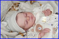 Magnolia Dream Doll Reborn baby girl Elise by Karola Wegerich 19'' LE COA
