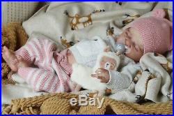 Magnolia Dream Doll Reborn baby girl Odessa by laura Lee Eagles 18'' COA