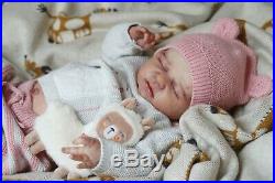 Magnolia Dream Doll Reborn baby girl Odessa by laura Lee Eagles 18'' COA