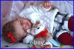 Magnolia Dream Doll Reborn baby girl boy Evyn By Bonnie Sieben 18'