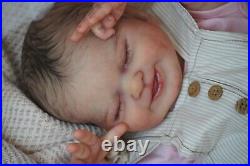 Magnolia Dream Doll Reborn baby girl boy Mayla by Sabrina Hergaten 19'' LE