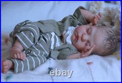 Magnolia Dream Doll Reborn baby girl boy Remi-Ashton by Cassie Brace 20'