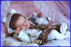 Magnolia Dream Doll Reborn baby girl boy Twyla By Laura Lee Eagles LE 18.5'