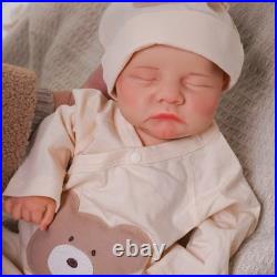 Maletofe 17.72 Silicone Baby Doll Newborn Baby Doll Realistic Reborn Baby Toys