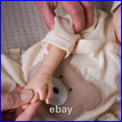 Maletofe 17.72 Silicone Baby Doll Newborn Baby Doll Realistic Reborn Baby Toys