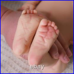 Maletofe 17.72 Silicone Baby Doll Newborn Baby Doll Realistic Reborn Baby Toys