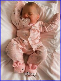 Marissa Asleep Realborn cuddle baby Reborn