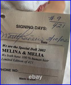 Martha Piñeiro Melina & Melia Artist Dolls Signed Limited Edition Light Complex