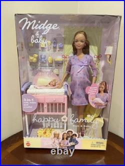 Mattel Happy Family Midge & Baby Barbie Doll (56663)