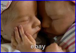 Meet The Twins! Reborn Baby Girl Dolls Lindsey And Leslie! Accessories Included