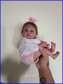 Micro Preemie Reborn Doll Lola by Melody Hess
