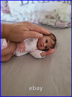 Micro Preemie Reborn Doll Lola by Melody Hess