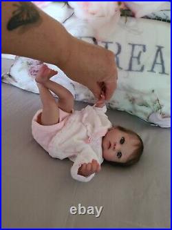 Micro Preemie Reborn Doll Lola by Melody Hess