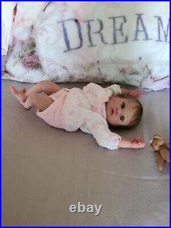 Micro Preemie Reborn Doll Lola by Melody Hess