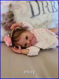 Micro Preemie Reborn Doll Lola by Melody Hess