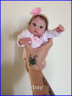 Micro Preemie Reborn Doll Lola by Melody Hess