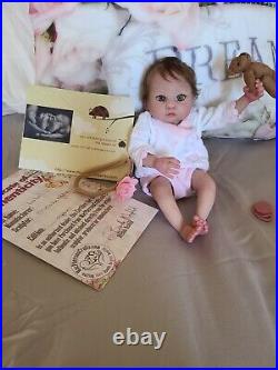 Micro Preemie Reborn Doll Lola by Melody Hess