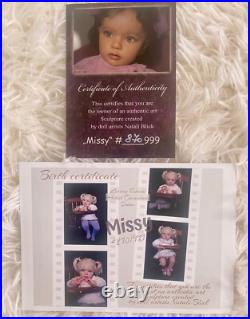 Missy Reborn doll 23 Natali Blick (SOLE) COA, Irina Grinistova Free ship Missy Reborn doll 23 Natali Blick (SOLE) COA, Irina Grinistova Free ship
