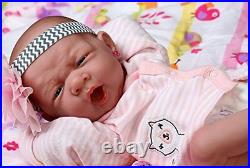 My Adorable Baby Girl! Berenguer Preemie Lifelike Reborn Doll W Pacifier, Bottle