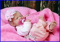 My Adorable Baby Girl! Berenguer Preemie Lifelike Reborn Doll W Pacifier, Bottle