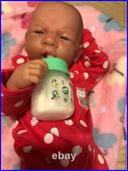 My Adorable Baby Girl! Berenguer Preemie Lifelike Reborn Doll W Pacifier, Bottle