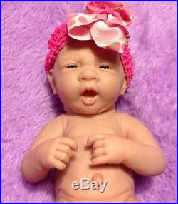 My Dream Baby Girl! Berenguer Preemie Lifelike Reborn Doll W Pacifier, Bottle