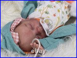 NEW 16 Reborn Preemie Authentic Faith By Heather Boneham Baby Doll