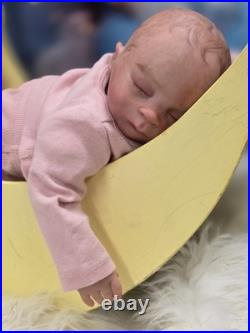 NEW 16 Reborn Preemie Authentic Faith By Heather Boneham Baby Doll