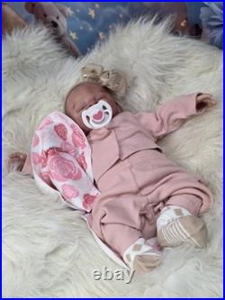 NEW 16 Reborn Preemie Authentic Faith By Heather Boneham Baby Doll