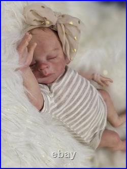 NEW 16 Reborn Preemie Authentic Faith By Heather Boneham Baby Doll