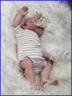 NEW 16 Reborn Preemie Authentic Faith By Heather Boneham Baby Doll