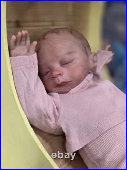 NEW 16 Reborn Preemie Authentic Faith By Heather Boneham Baby Doll