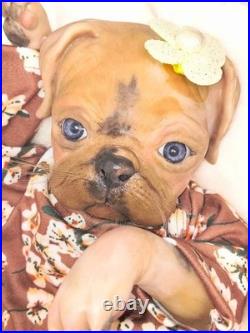 NEW 17 Vintage Sold Out Authentic Princess Pug Reborn Ooak